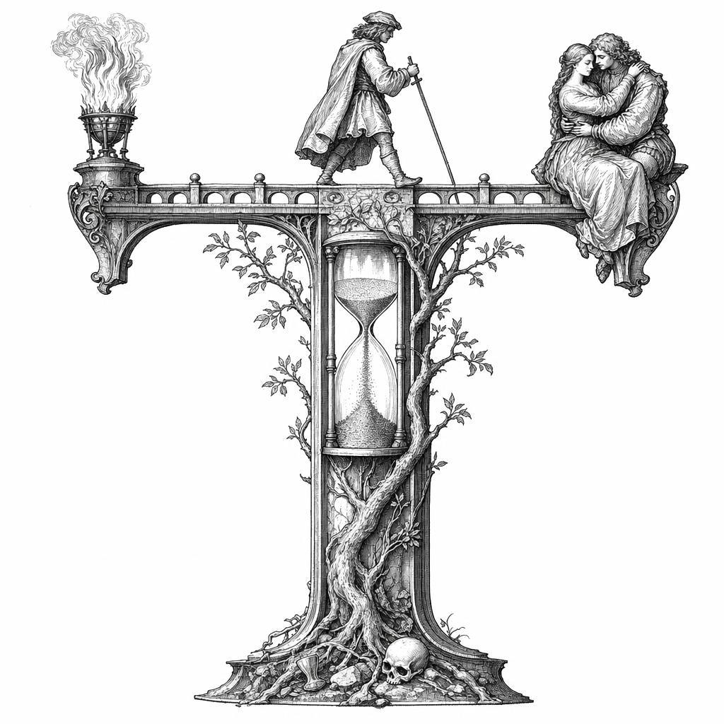 Timéo — lettrine gravée