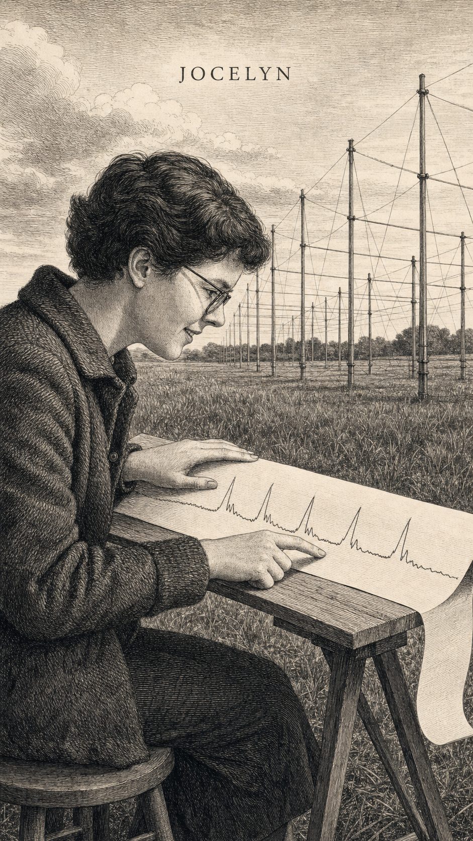 Illustration gravée du prénom Jocelyn